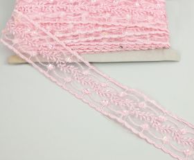 Lace, width 25 cm (13.5 m/roll)Code: JC20 - Lace with Sequins, width 45 mm (9.5 meters/roll)Code: C13015