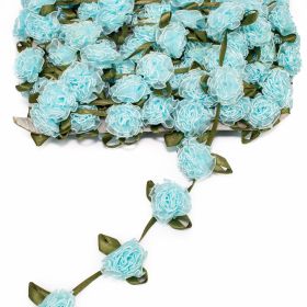 Pasmanterie cu Paiete si Margele, Model Floare, latime 5 cm (9 metri/rola)Cod: 40306 Pasmanterie, latime 40 mm (10 yds/rola)Cod: ST0128