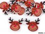 Decorative Christmas Wooden Button (10 pcs/pack)Code: 120512  - 4