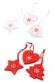 Decoratiuni Craciun Set Decoratiuni de Craciun (3 buc/pachet) Cod: 730314