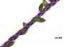 Cotton Braided String with Leaves, width 30 mm ( 10 meters/pack) Code:  - 5