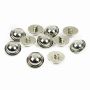 Plastic Metallized Shank Buttons, size 34 (144 pcs/pack) Code: B6314 - 5