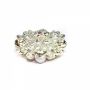 Shank Buttons with Rhinestones and Beads, (10 pcs/pack) Code: BT0853 - 3