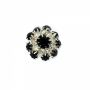 Shank Buttons with Rhinestones and Beads, 2cm (10 pcs/pack) Code: BT0848 - 2