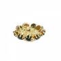 Shank Buttons with Rhinestones and Beads, 2cm (10 pcs/pack) Code: BT0848 - 4