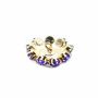 Shank Buttons with Rhinestones and Beads, 2cm (10 pcs/pack) Code: BT0844 - 3