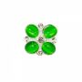 Shank Buttons with Rhinestones and Beads (10 pcs/pack) Code: BT0870 - 5