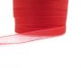 6 mm Organza Ribbon, Red (500 yds/roll) - 3