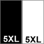 Etichete Tesute Marime: 5XL (250 bucati/pachet) - 1