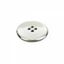 4-Holes Plastic Metallized Buttons, size 24 (100 pcs/pack) Code: S238 - 4