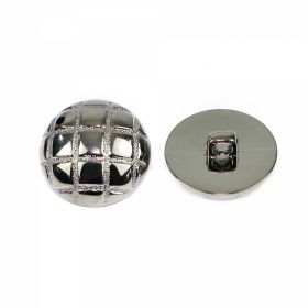 Metalized Buttons - Plastic Metallize Shank Buttons (100 pcs/pack) Code: 3166