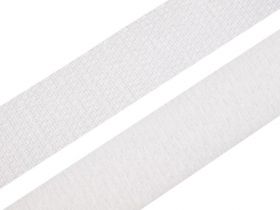 Banda Arici, 100 mm, Alb, Negru (25 metri/rola(Puf+Scai)) - Banda Arici cu Doua Fete, 20 mm, Alb (25 metri/pachet)Cod: 090501