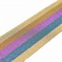 Metallic Thread Decorative Ribbon, width 37 mm (25 m/roll)Code: 181116 - 2