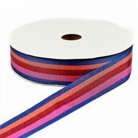Polyester Decorative Tape - Metallic Thread Decorative Ribbon, width 35 mm (25 m/roll)Code: 181118