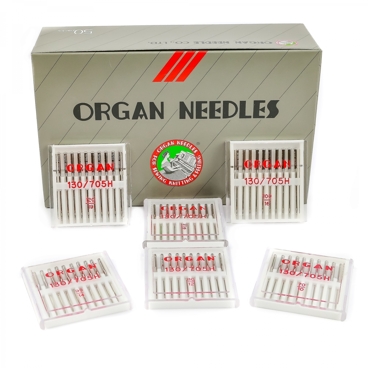 Household Sewing Machine Needles (10 pc/box)