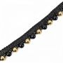 Pasmanterie cu Margele, latime 1.5 cm (1 metru)Cod: 10393 - 8