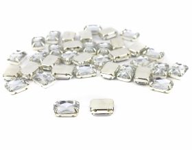 Sew-on Rhinestones - Sew-on Crystals, Size 6x8 mm (100 pcs/pack)Code: R11785