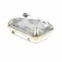 Strasuri de Cusut in Montura Metalica, 6x8 mm (200 buc/punga)Cod: R11785 - 2