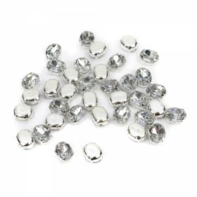 Sew-on Rhinestones - Sew-on Crystals, Size 6x8 mm (100 pcs/pack)Code: R11784