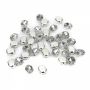 Sew-on Crystals, Size 6x8 mm (100 pcs/pack)Code: R11784 - 1