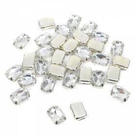 Sew-on Rhinestones - Sew-on Crystals, Size 10x14 mm (100 pcs/pack)Code: R11785