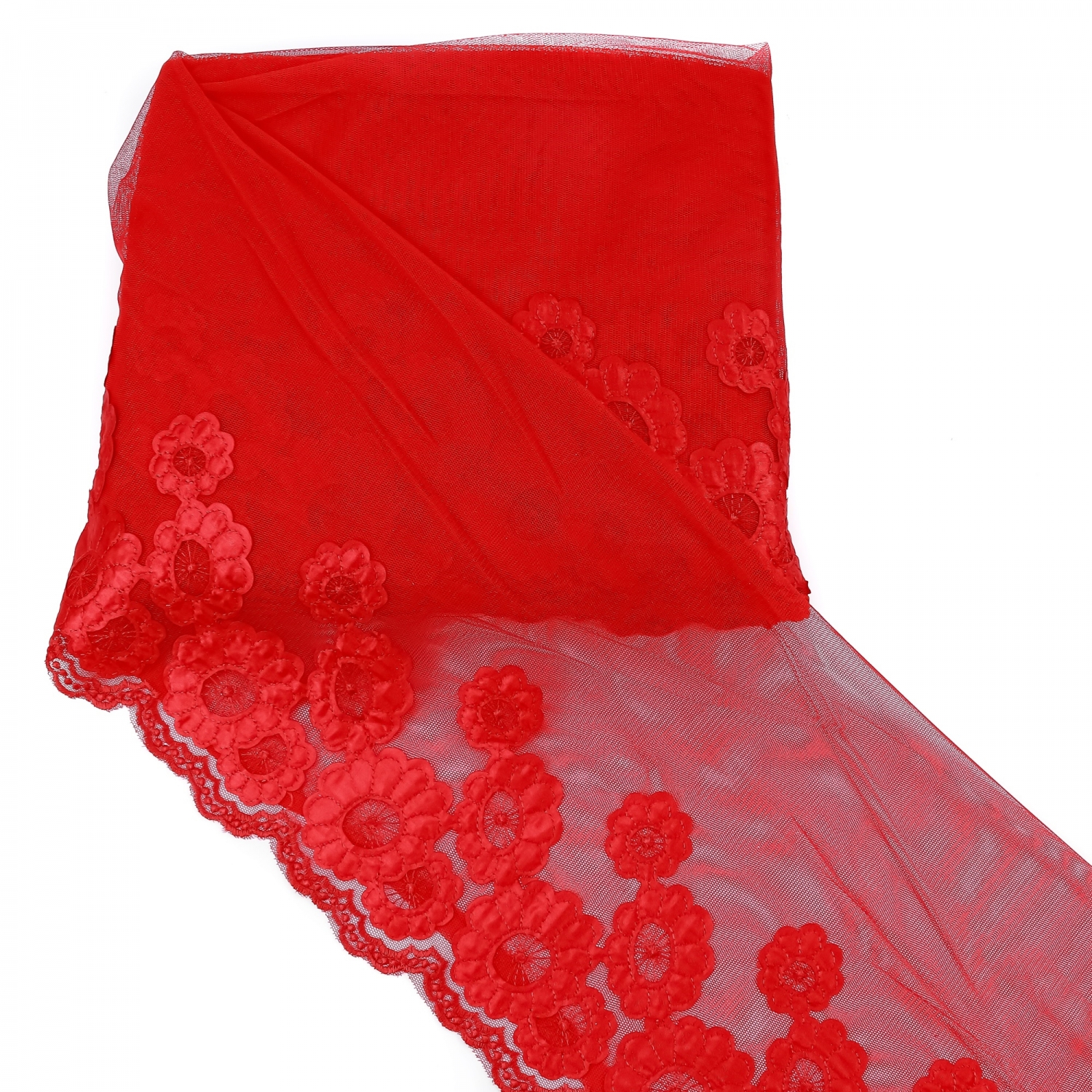 Tulle Lace, width 40 cm (13.65 meters/roll)Code: LA1894