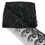 Border Lace Embroideredon Tulle, width 15 cm (1 meter)Code: LA1110 - 1