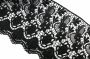 Border Lace Embroidered, width 21 cm (1 meter)Code: L922 - 7