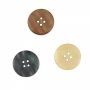 Four-Holes Buttons, size 34L (100 pcs/pack) Code: XH154/34 - 6