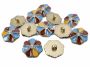 Plastic Shank Buttons, Size: 28L (100 pcs/pack)Code: A448/28 - 4