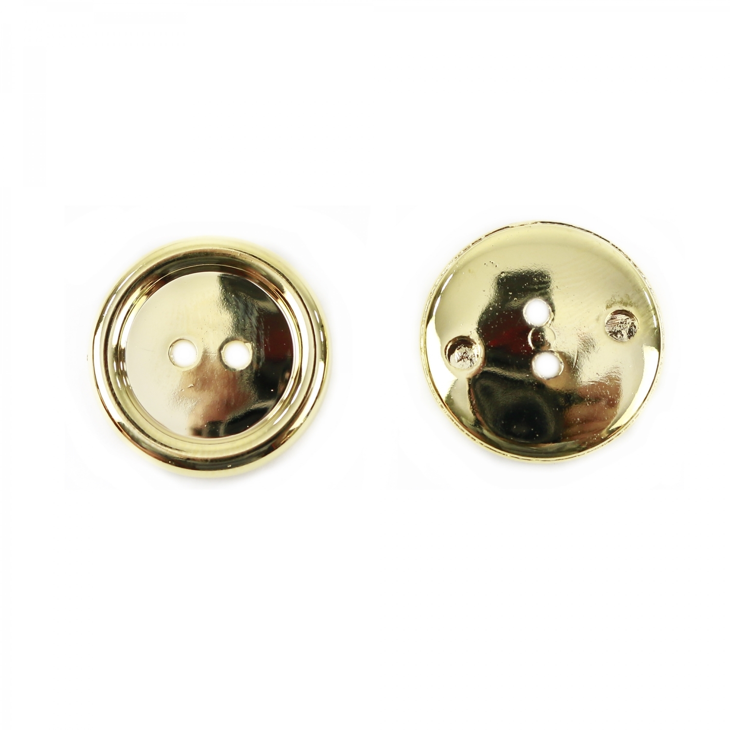 Nasturi Plastic cu Doua Gauri, marime 25 mm (144 bucati/punga) Cod: 57472/25MM - 4