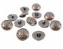 Plastic Shank Buttons, Size: 15 mm (144 pcs/pack)Code: 58086/15MM - 1