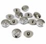 Plastic Shank Buttons, Size: 15 mm (144 pcs/pack)Code: 57358/15MM - 2