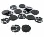 Nasturi Plastic cu Doua Gauri, Marime 34L (100 bucati/punga) Cod: 0312-0861/34 - 1