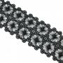 Border Lace Embroidered, width 7 cm (1 meter)Code: L047 - 9