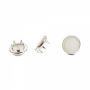 Metal Snap Buttons, 10.5 mm, Nickel (250 sets/pack) - 3