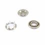 Metal Snap Buttons, 10.5 mm, Nickel (250 sets/pack) - 4