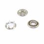 Capse din Metal, 10.5 mm, Nickel (250 seturi/pachet) Cap Perla - 4