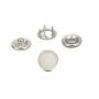 Metal Snap Buttons, 10.5 mm, Nickel (250 sets/pack) - 1