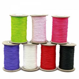 Leather String, Width 2 mm (20 pcs/pack) - Polyester Cord, 1mm (200 m/roll)