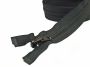 Black Reversible Nylon Zipper 80cm (50 pcs/pack) - 3