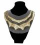 Application collar/necklace with Sequins and Beads (4 pcs/pack) Model 6 - 1