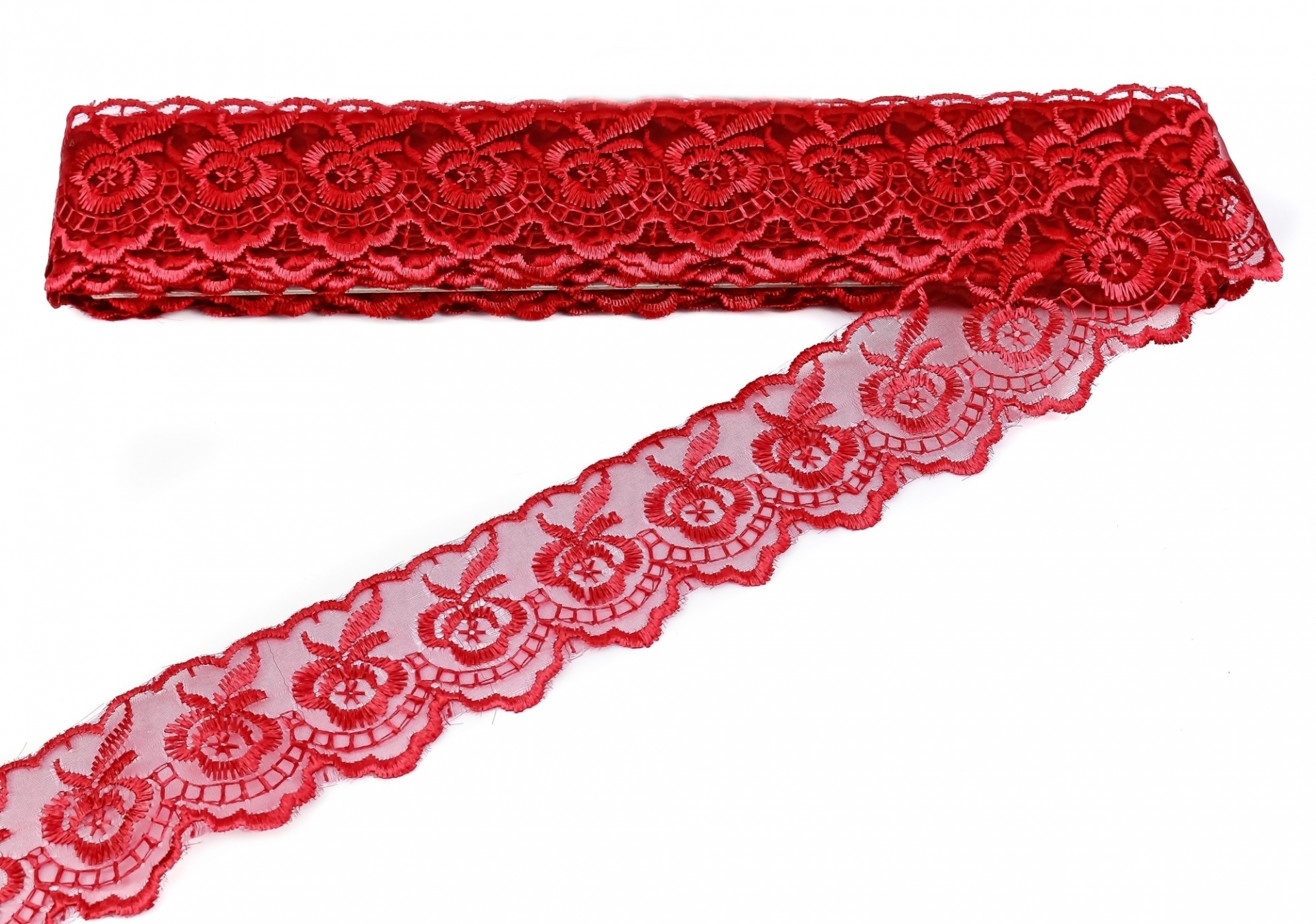 Dantela Brodata, latime 4 cm (9.14 metri/rola) - 4