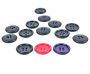 4 Holes Plastic Buttons, size 32L (100 pcs/pack)Code: TR43 - 1
