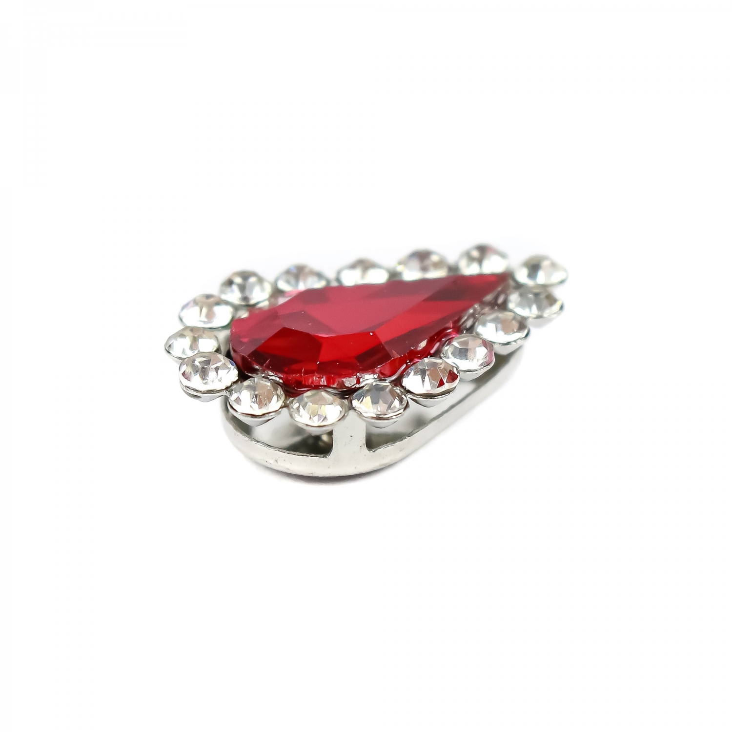 Strasuri de Cusut in Montura Metalica, 5x8 mm (100 buc/punga)Cod: AC0069 - 8