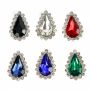 Sew-on Crystals, Size 5x8 mm (100 pcs/pack)Code: AC0069 - 1