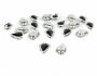 Sew-on Crystals, Size 5x8 mm (100 pcs/pack)Code: AC0069 - 6