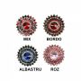 Shank Buttons with Rhinestones, Size 37 mm (10 pcs/pack) Code: BT0946 - 4