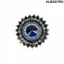 Shank Buttons with Rhinestones, Size 37 mm (10 pcs/pack) Code: BT0946 - 5
