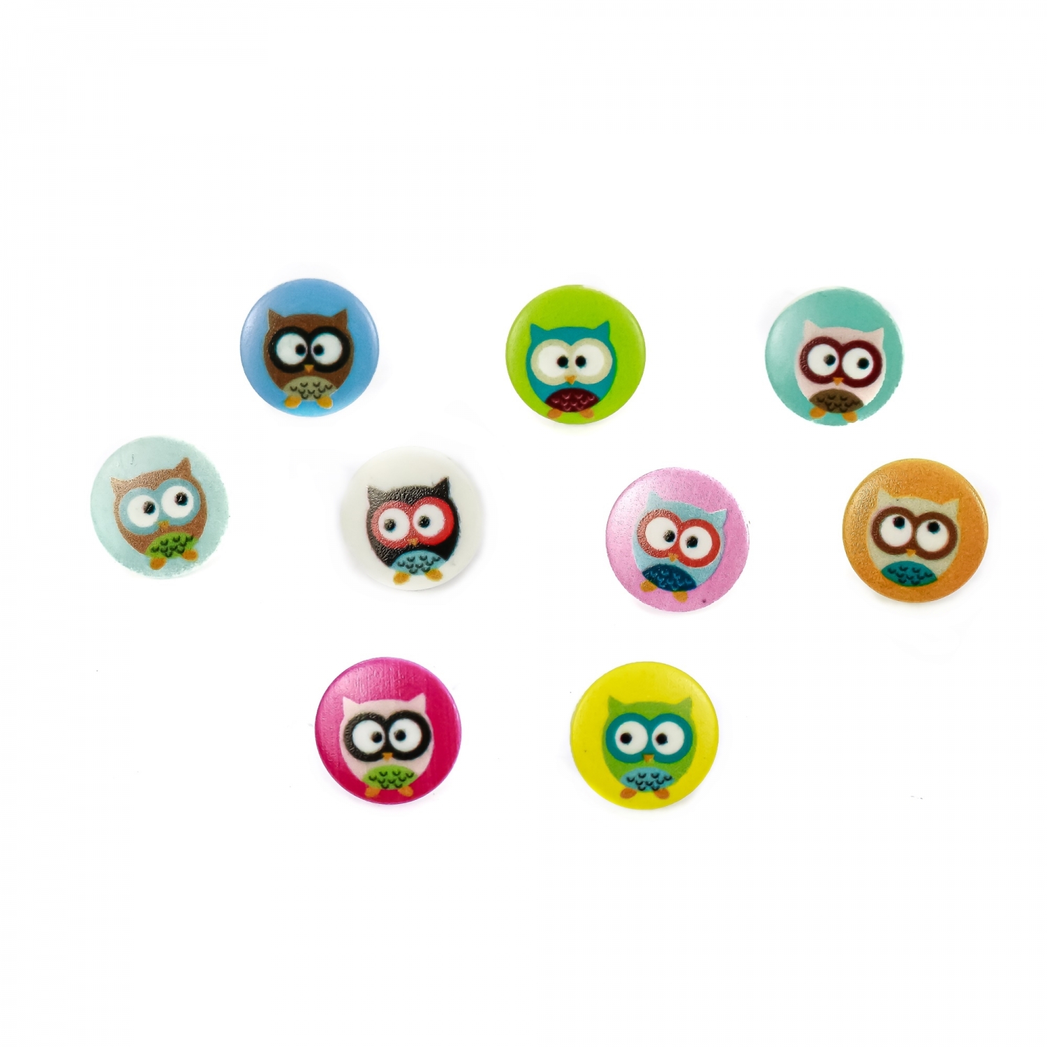 Plastic Buttons ART12-106, Size 24 (25 pcs/pack)